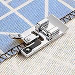 TISEKER Overlock Overcast Presser Foot Fits for All Low Shank Snap-On Singer, Brother, Babylock, Janome, Kenmore, White, Juki, New Home, Simplicity, Elna and More Sewing Machine