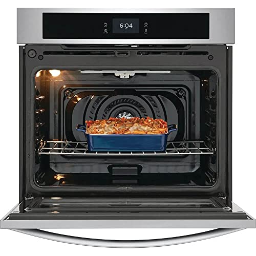 Frigidaire Fcws3027As 30" 5.3 Cu. Ft. Total Capacity Electric Single Wall Oven With 2 Oven Racks, Convection, Sabbath Mode, Delay Bake, In Stainless Steel #TOP2