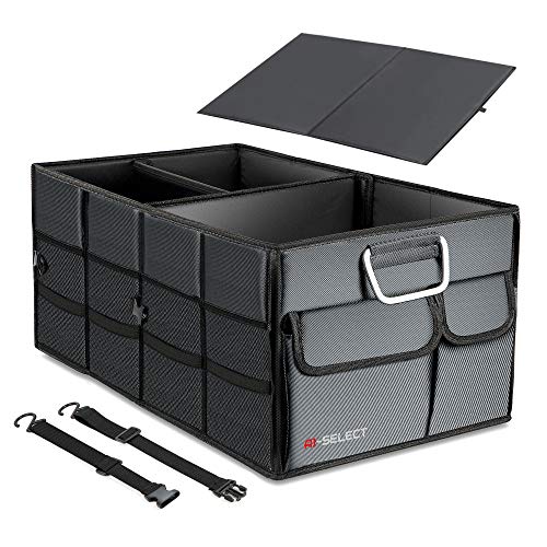 A1SELECT Car Trunk Organizer Storage - Adjustable Cargo Carrier for Vehicle, Auto, Grocery