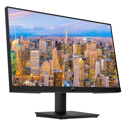 Image of HP Series 3 Pro 24-inch 324pf Full HD (1920 x 1080) LCD IPS Monitor, 2-Pack, VGA, DisplayPort Bundled with Desk Mount Dual Monitor Stand