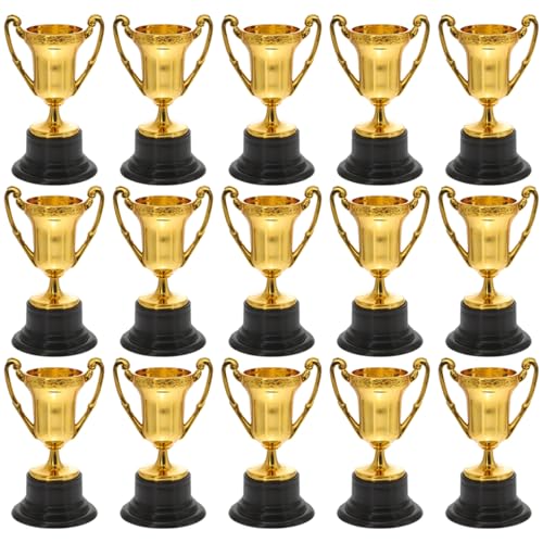 Trophées de récompense dorés pour anniversaire enfant et animations de jeux