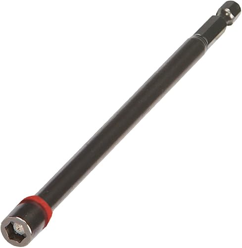 Malco MSHXL14 1/4" Extra Long Red Magnetic Hex Chuck Driver