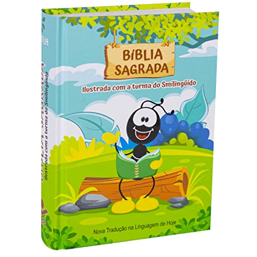 Bíblia Sagrada NTLH Smilingüido para Criança, Letra Maior, com ma...