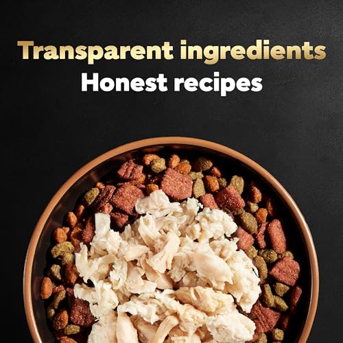 Image of Cesar Simply Crafted Wet Dog Food Toppers, Chicken, 1.3 oz, 24 Count | Real chicken #1 ingredient, no by-products or artificial flavors, slow-cooked, natural ingredients, single-serve tubs