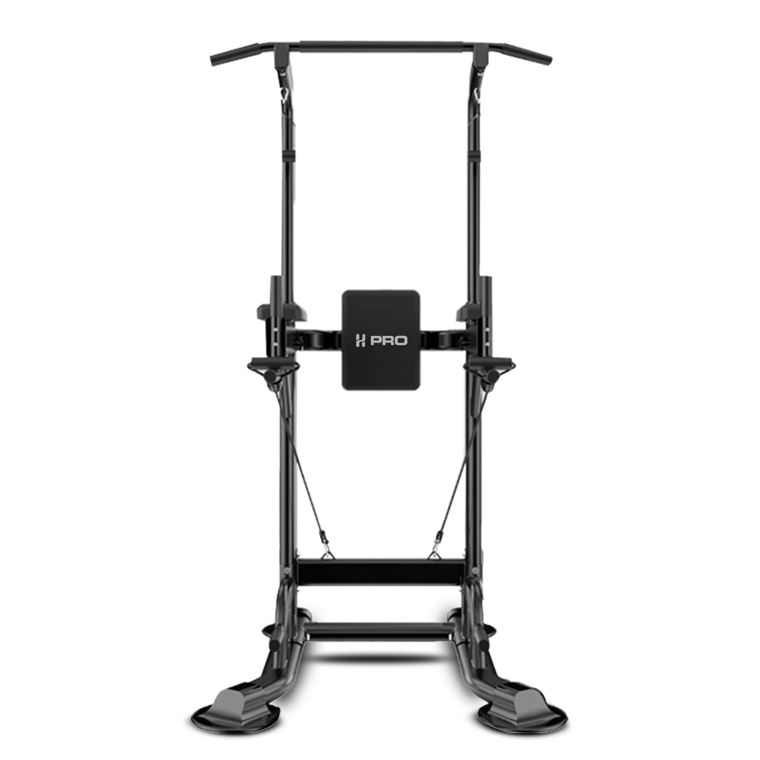 H PRO Multi-Function Power Tower – Dip station Fitness Equipment for Home Gym - Push & Pull- Ups Station comes with Adjustable Height Max Weight Up to 165 KG