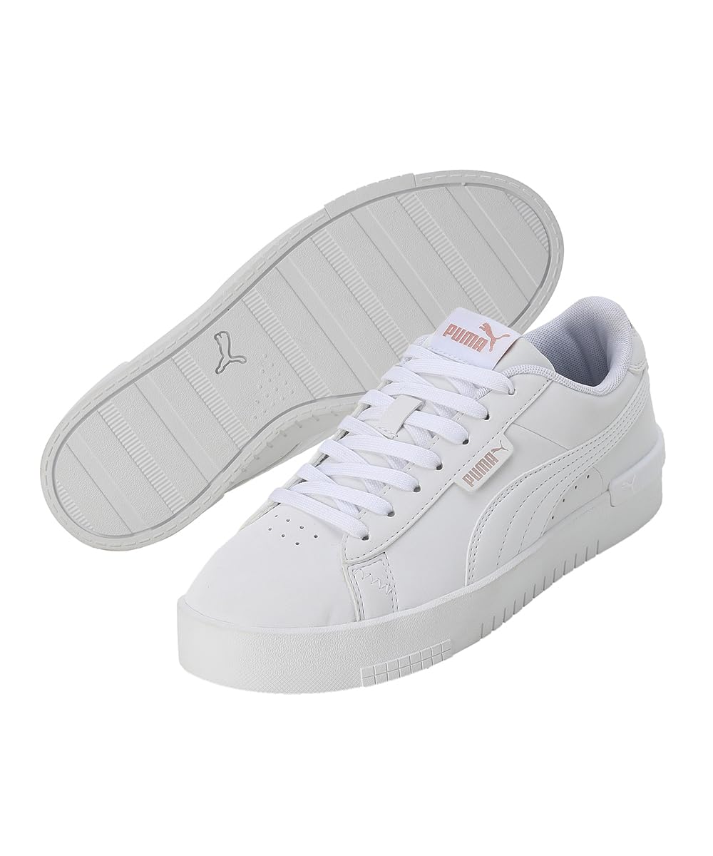 PUMA Jada Renew Nubuck, Girls Football Boots, Puma White Rose Gold, 37.5 EU thumbnail 6