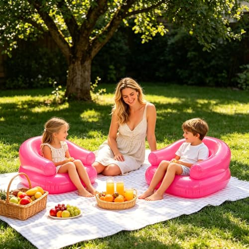 Sillón inflable de camping y asiento de PVC impermeable para natación y terraza 8