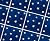 The Woody Backyard |Talavera Tile Handpainted Mexican Tile Navy Blue Stars 4"x4" for Home Projects Kitchen, Mosaic, Fireplace, Walls, Stairs, Easy to Install - 9 Pieces