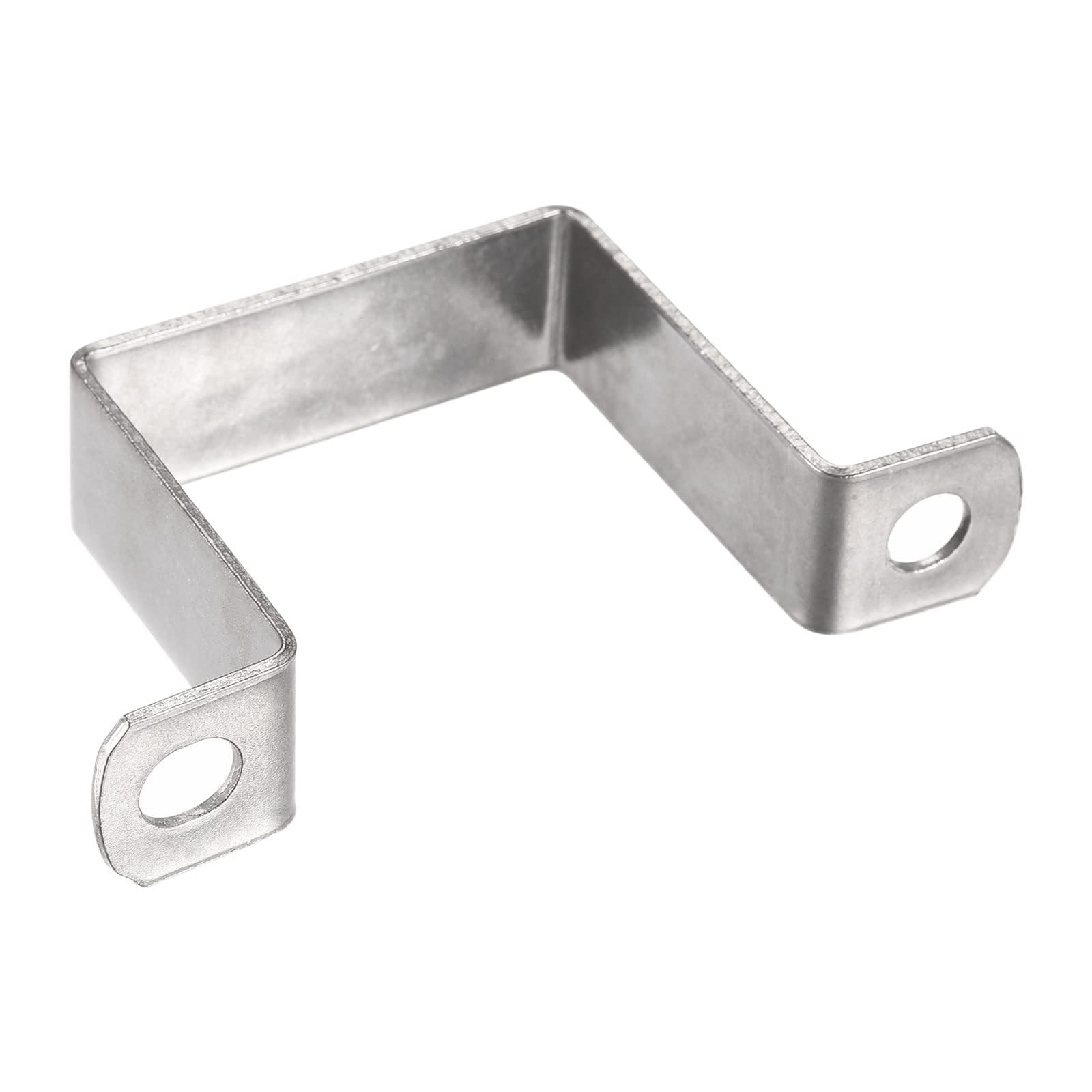 TOP-VIGOR 4Pcs U Shaped Connector Bracket 48 x 52mm 304 Stainless Steel for Door Closed Bar Holder Strut Channel and Fixing Tube Pipe Wire - Image 4