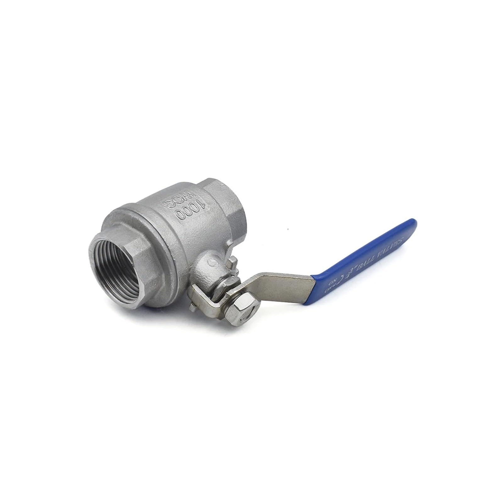 1 Uds 1/4 "3/8" 3/4 "1" 1-1/4 "1-1/2" 2 "BSPT 304/316L válvula de bola acero inoxidable hembra 2P paso completo, interruptor agua(3/8",SS316L)