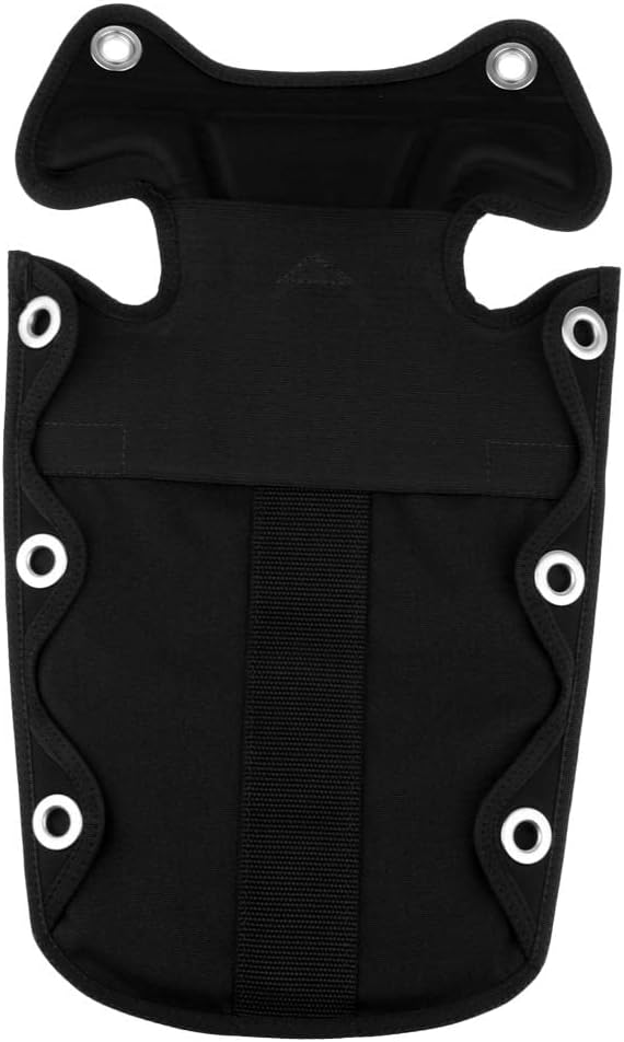 Dive in Style with Our Ultra- Scuba Tech Nylon Backplate Weight & Comfy-Perfect for Technical Diving. Dive Tank Storage incl. Scuba Diving Back Plate