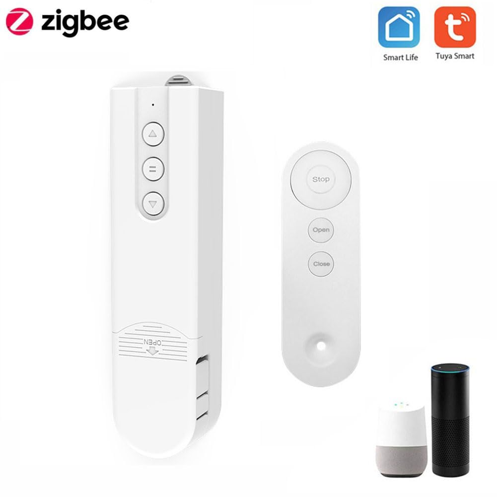 CRAKES Tuya ZigBee Smart Blind Motor Driver Automatic Electric Roller Shutter Shadows Lifting Curtain Driver con