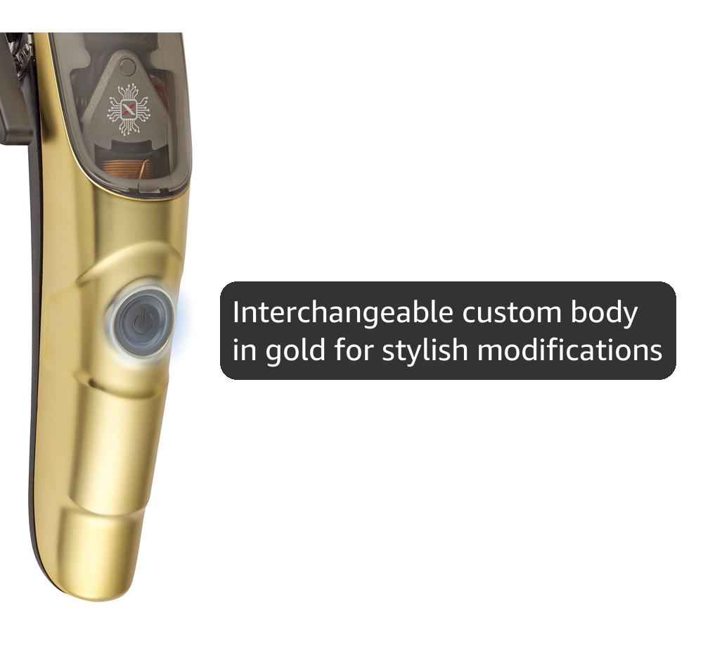 GAMMA+ XErgo Professional Hair Clipper and Ergo Professional Hair Clipper with Microchipped Magnetic Motors