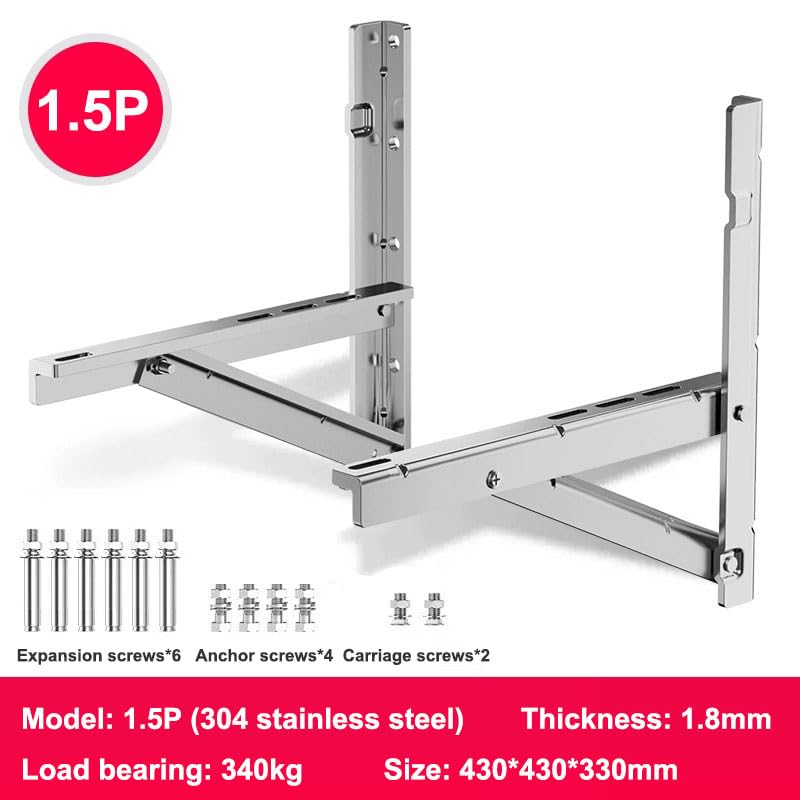 Soporte de CA resistente con capacidad de 400 kg para escuadra de pared 3