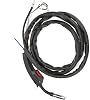 14AK MIG شعلة اللحام ، 14AK MB14 CO2 مجموعة اللحام الواقي للغاز 0.8 ~ 1.2mm 160 ~ 200A MIG Welder Torch 2 Meters for MIG130