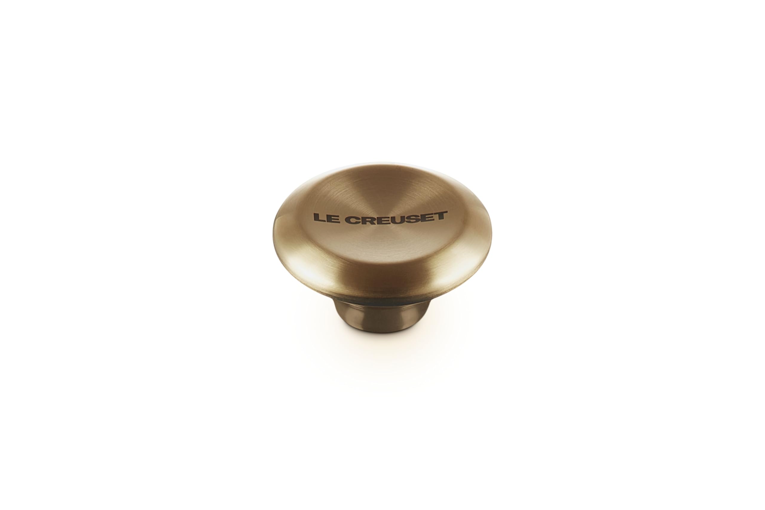 Le Creuset Light Gold Pots Stainless Steel Knob for Pots (L, 2.4 inches (60 mm), Oven Safe