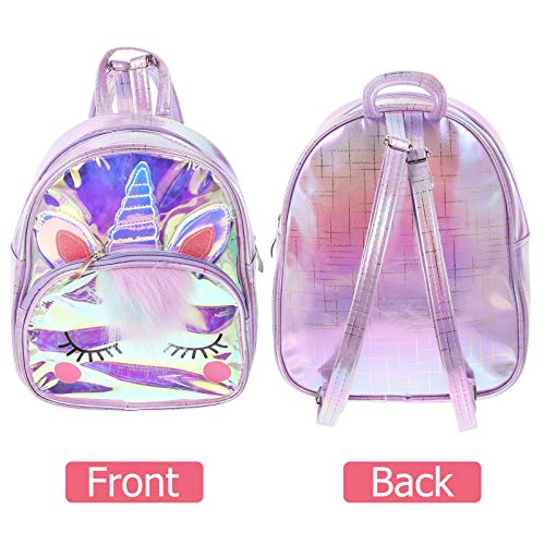 KESYOO 1 Unidade de Mochila para Crianças Bolsa de Unicórnio de Grande Capacidade Linda Mochila para