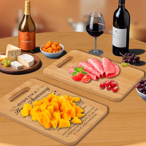 Tabla de cortar conmemorativa para aniversario, regalo para ella, regalos de boda para pareja miniatura 6