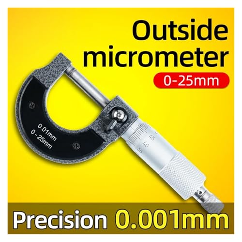 Micromètre de précision 50-75 mm pour mesure de diamètre extérieur avec résolution de 0,01 mm - 3