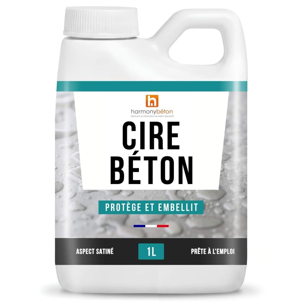 Cire - Lustrant pour béton - 1 L - Harmony Béton