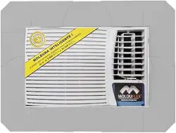 Moldura Regulável Para Ar-Condicionado Cinza 5000 até 30000 BTUs Molduflex