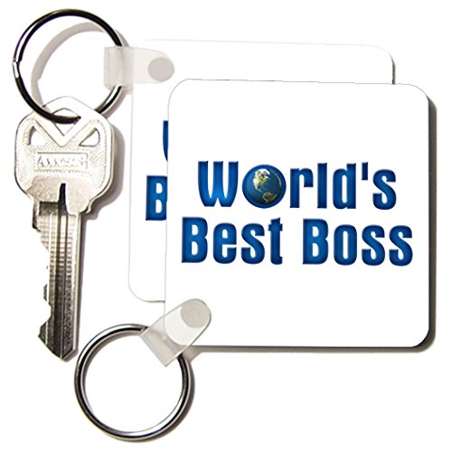 Porte-clés Worlds Best Boss idée cadeau originale pour collègues et chefs