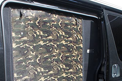 Amazon.co.jp: neru海 200系ハイエース 蚊帳（かや）ネット・左