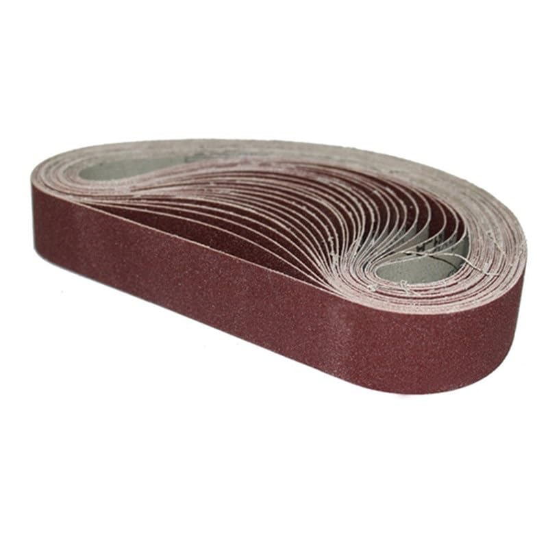 10 szt. 20 * 520 mm taśma ścierna papier ścierny taśmy ścierne 60-800 gradacji do szlifierki narzędzia drewno metal polerowanie(10pcs P400)