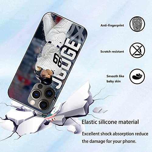 Fenyikeke Compatible With Iphone 12 Case Iphone 12 Pro Case, Stylish Full-Body Protection Soft Tpu Shockproof Phone Case (New-York-Judge-1) #TOP1