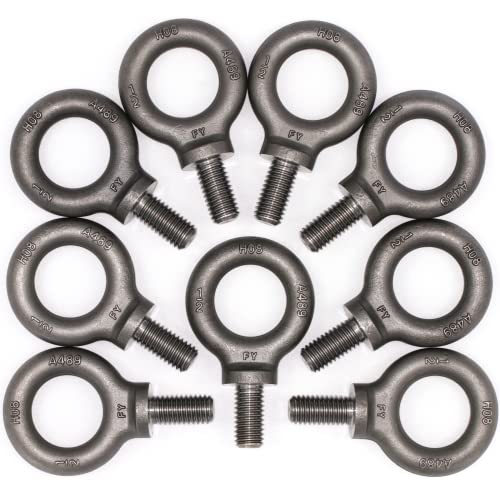 Image of Box of 9 Pcs Lifting Shoulder Eye Bolts 1 /2 inch-13 X 1