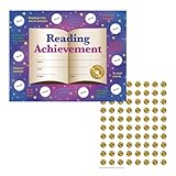 Hayes Reading Achievement Stick-to-It Reward Certificates, 30 Sheets, 320 Seals