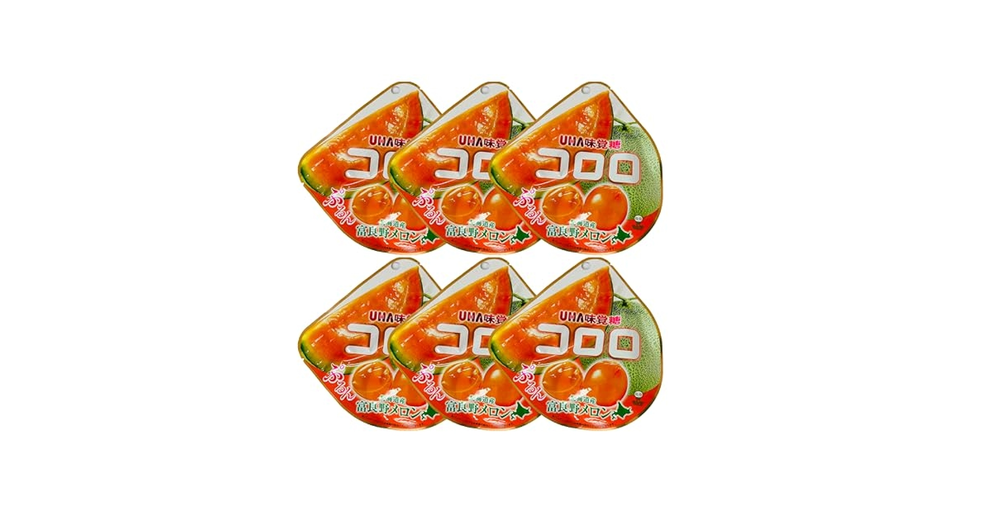 Amazon | 【6個セット】コロロ UHA味覚糖 北海道産富良野メロン