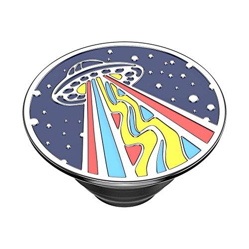 Image of PopSockets Adhesive Phone Grip, Holder, Phone Stand, Enamel - Enamel Out This World Navy