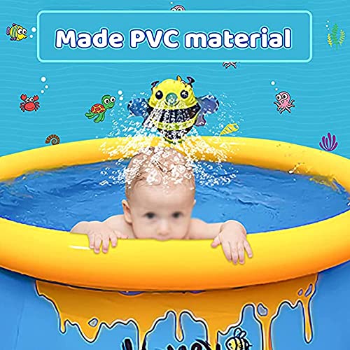 FHISD Aufblasbarer Pool für Kinder, verdicken PVC rundes Planschbecken für Kinder, auslaufsicheres Wasser Familienpool… – Bild 8