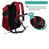 Red Dog Carrier Backpack for Outdoor Use