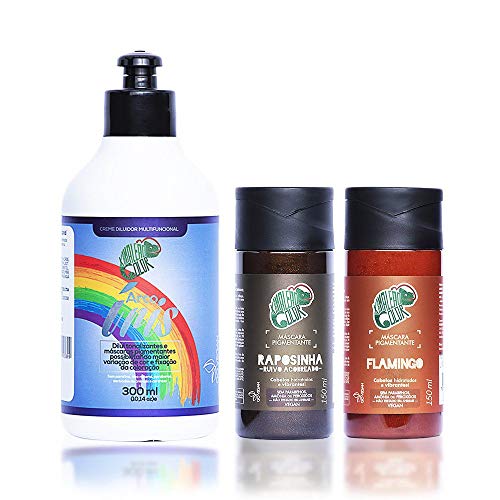 Kit Kamaleão Color - Flamingo, Raposinha e Creme Diluidor 300ml