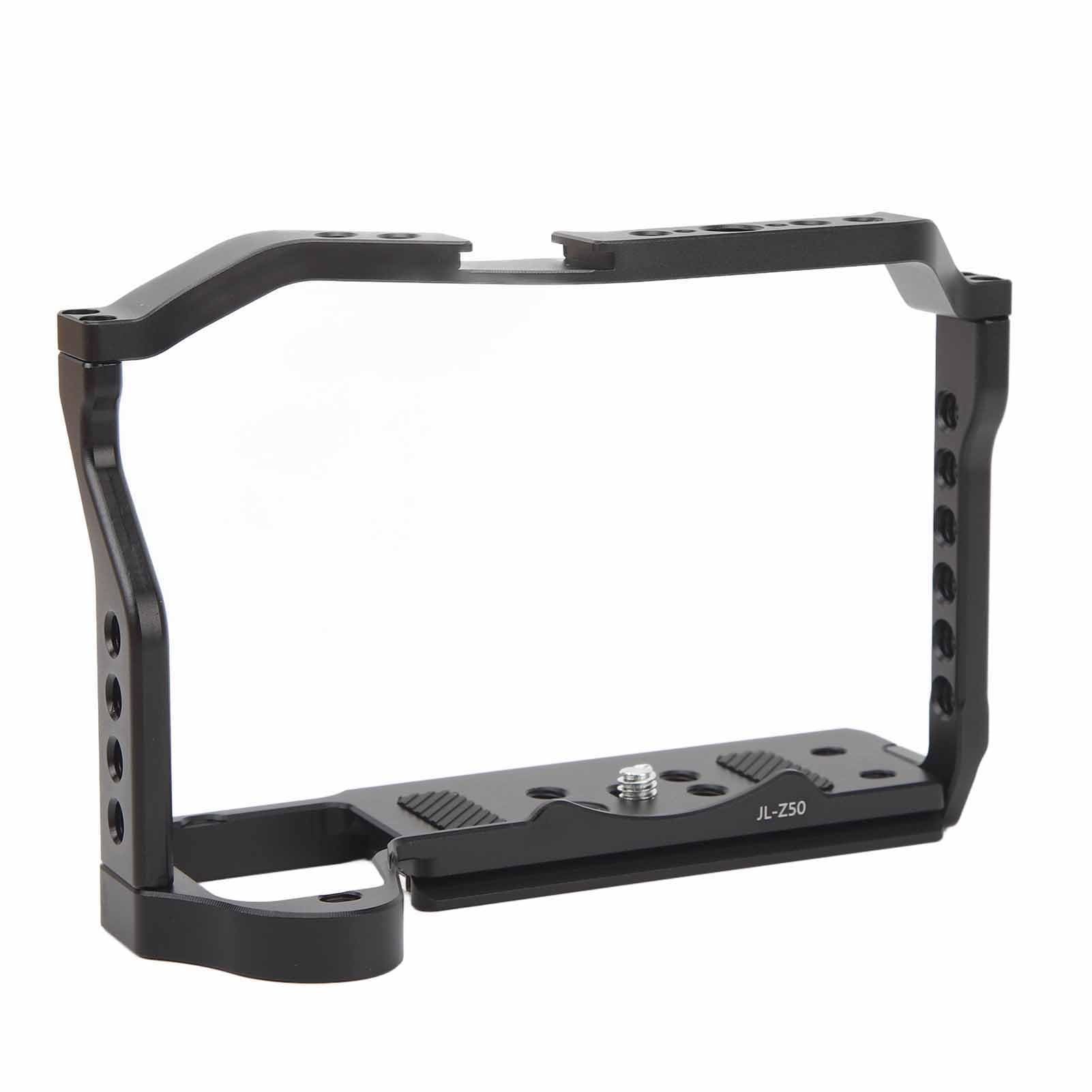 Zestaw do Klatki Kamery Wideo do Z50, Stabilizator Klatki ze Stopu Aluminium do Aparatu Bezlusterkowego, Lustrzanki Cyfrowej, Stabilizator Aparatu do Portu Zimnego Buta Arca