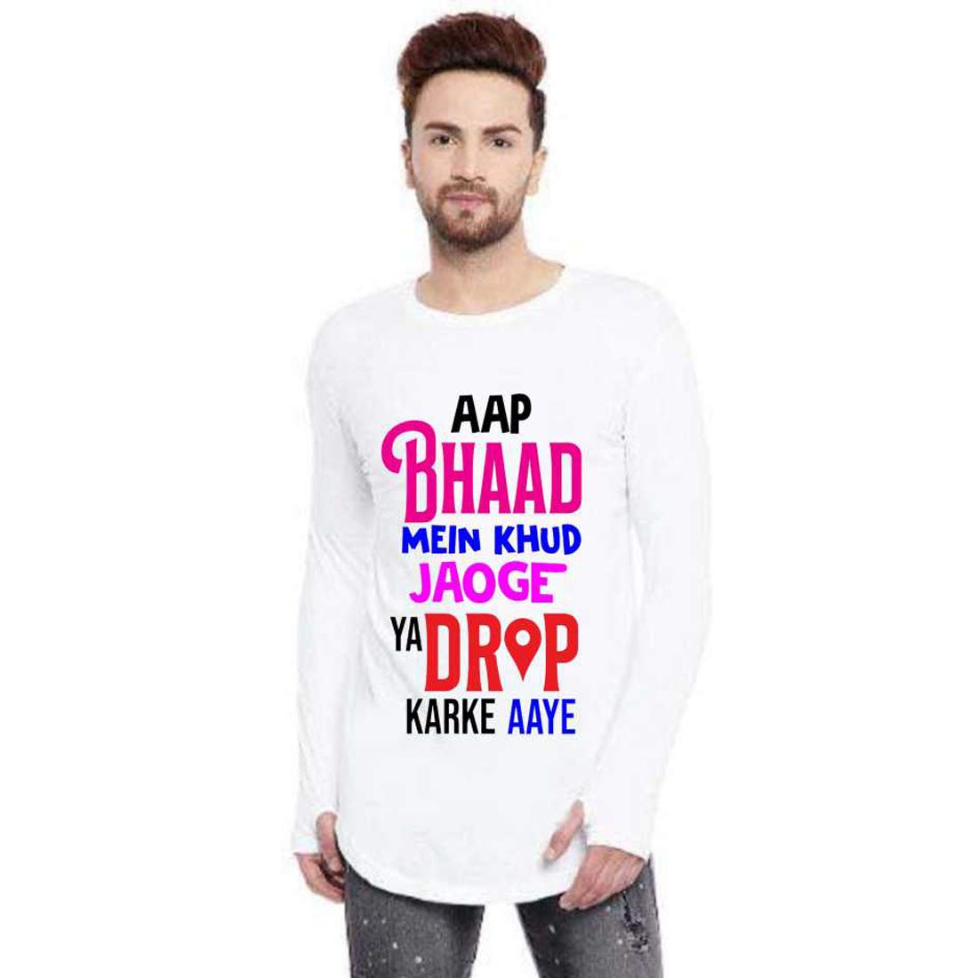 YOUNG HINDt Shirt White