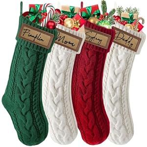 Durable Personalized Christmas Stocking - Beautiful Custom Name Family Christmas Stocking,Well-Constructed Bright Personalized Needlepoint Christmas Stocking,Big Decorations 1pcs Durable Personalized Christmas Stocking Beautiful Custom Name Family Christmas StockingWell Constructed Bright Personalized Needlepoint Christmas StockingBig Decorations 1pcs