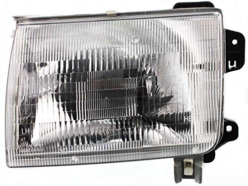 Evan Fischer Driver and Passenger Side Headlight for Nissan Frontier Base SE XE 1998-2000 Halogen With bulb(s) Production Date Up To September 1999 Replaces# 260603S525 260103S525