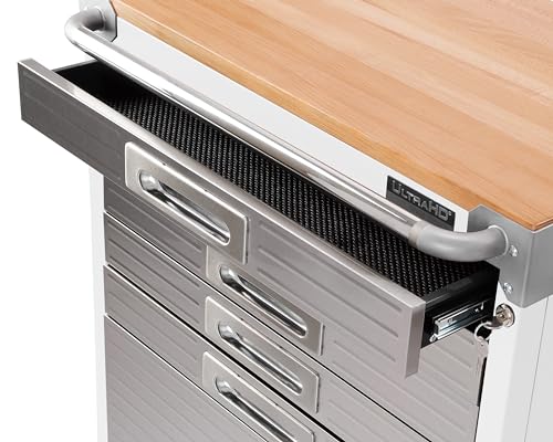 image for Seville Classics UltraHD Heavy Duty Rolling Cabinet Workbench Table w/