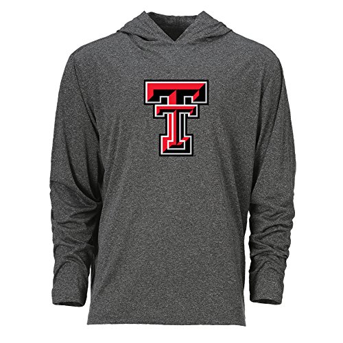 Ouray Sportswear NCAA Texas Tech Red Raiders Men's Confluence Hoodie, Athletic Heather, Medium
