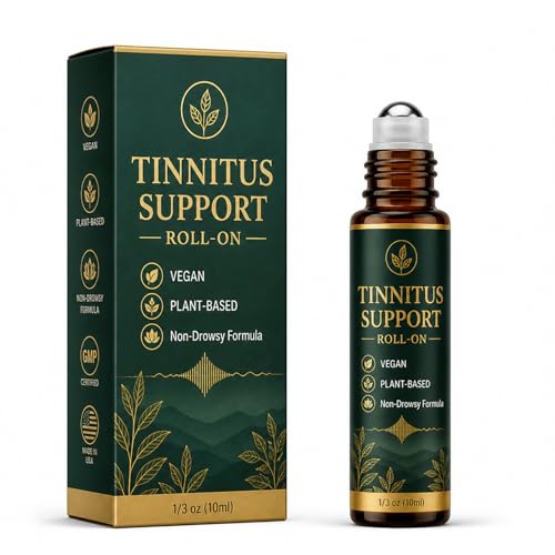 Tinnitus Roll On, Tinnitus Relief Roll On with Botanical Ess