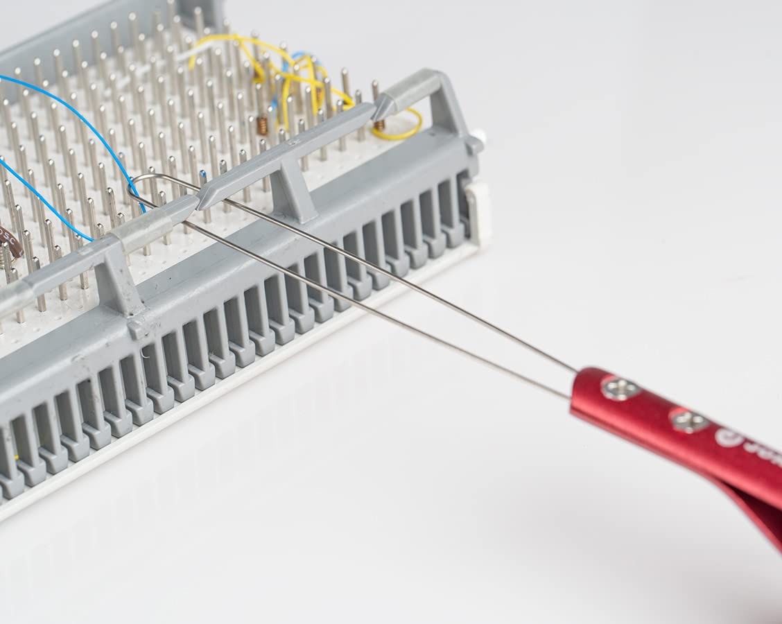 Jonard Tools JIC-2257M Metal Wire Loop Puller with Red Anodized Aluminum Handle, 8-1/2" Length