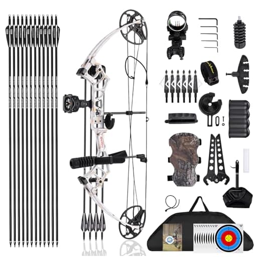 Archery Ready to Hunt Compound Bow Package for Adults and Teens