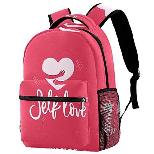 Petit sac à dos rose avec poches fonctionnelles pour petits et grands