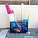 Essentially Yours Pool Noodles Holder, Toys, Floats, Balls and Floats Equipment Mesh Rolling Storage Organizer Bin, Kids Height, Large, (43