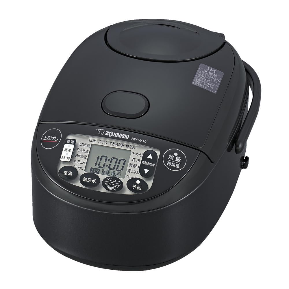 Amazon | 象印マホービン 炊飯器 5.5合 ブラック NW-VJ10-BA