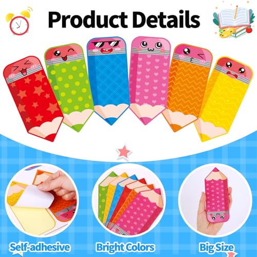 50% Off FEBSNOW Pencils Name Tag, 120Pcs Self-Adhesive Classroom Labels