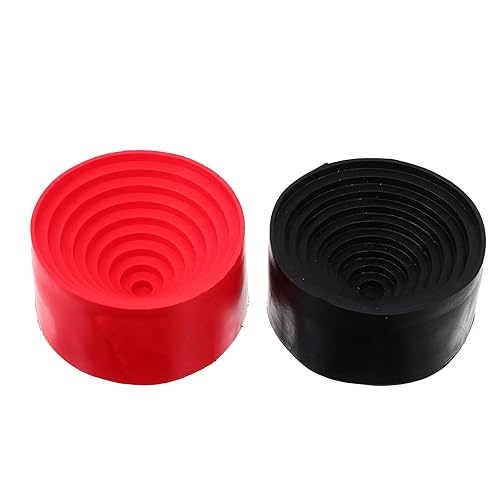 Scicalife Soporte de goma para frasco de laboratorio de 3.543in, base de goma, soporte inferior para frasco (color aleatorio) 2 unidades